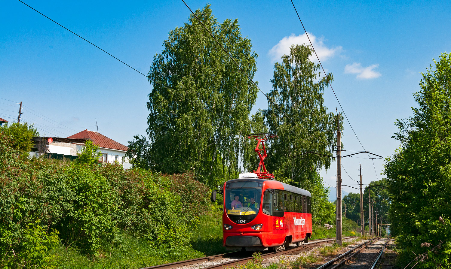 Златоуст, Tatra T3K «Иж» № 012