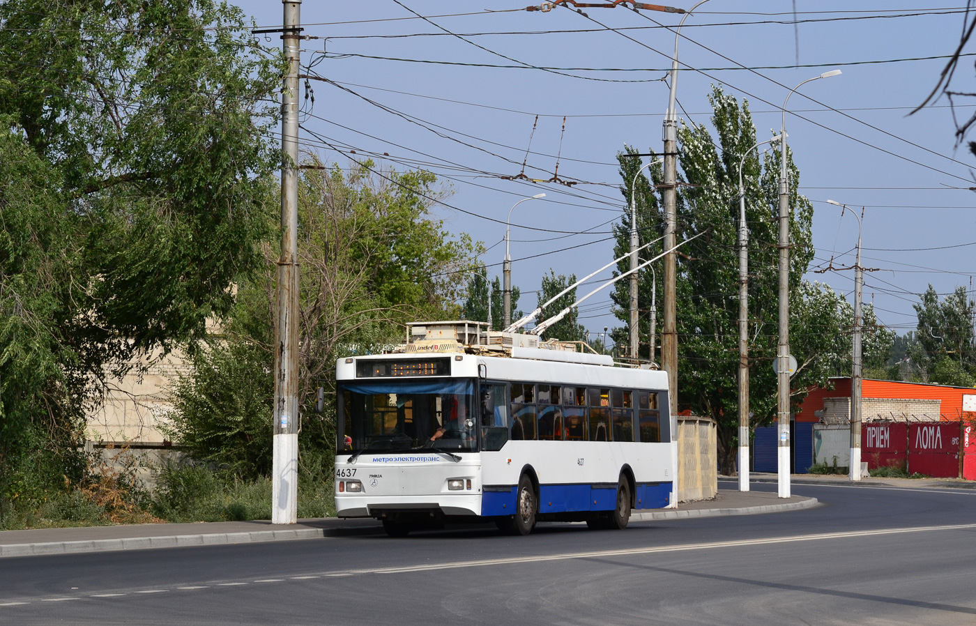 Волгоград, Тролза-5275.03 «Оптима» № 4637