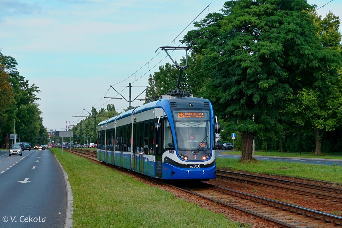 Kraków, PESA Krakowiak 2014N # HG916
