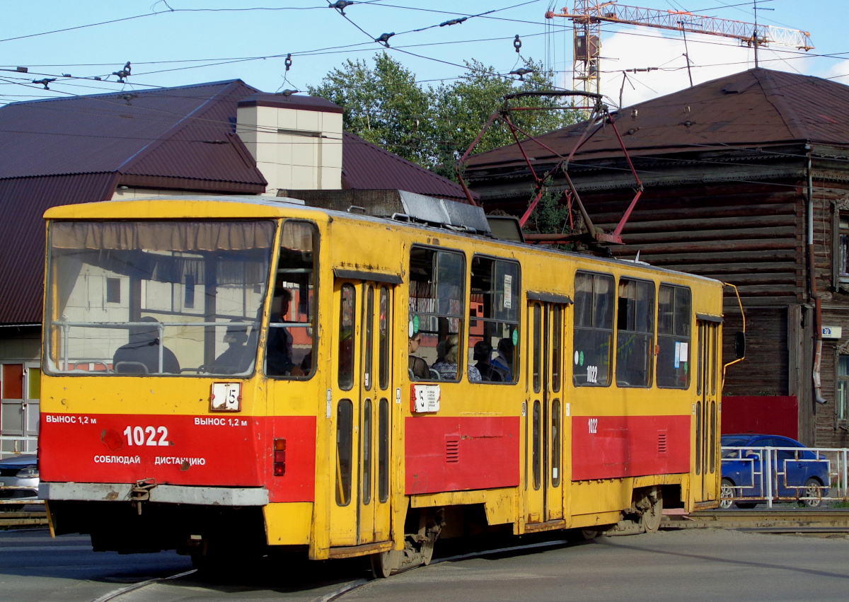 Барнаул, Tatra T6B5SU № 1022