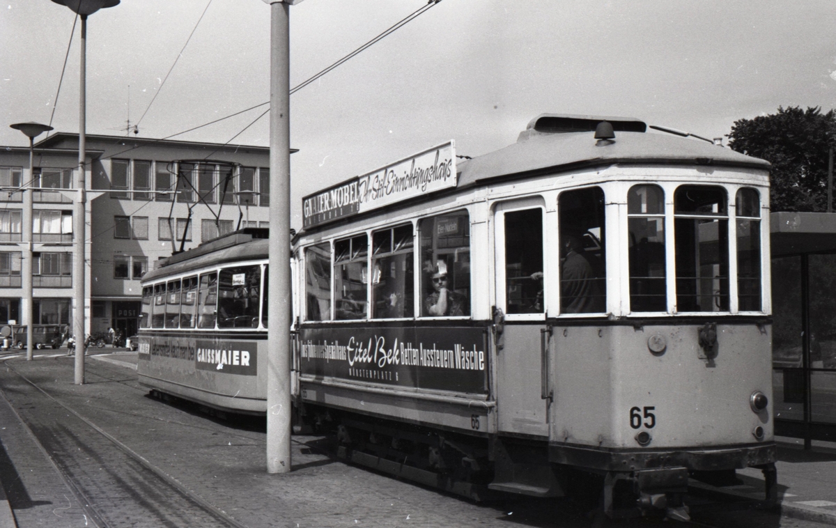 Ульм, Fuchs typ 1300 № 65; Ульм — Старые фотографии