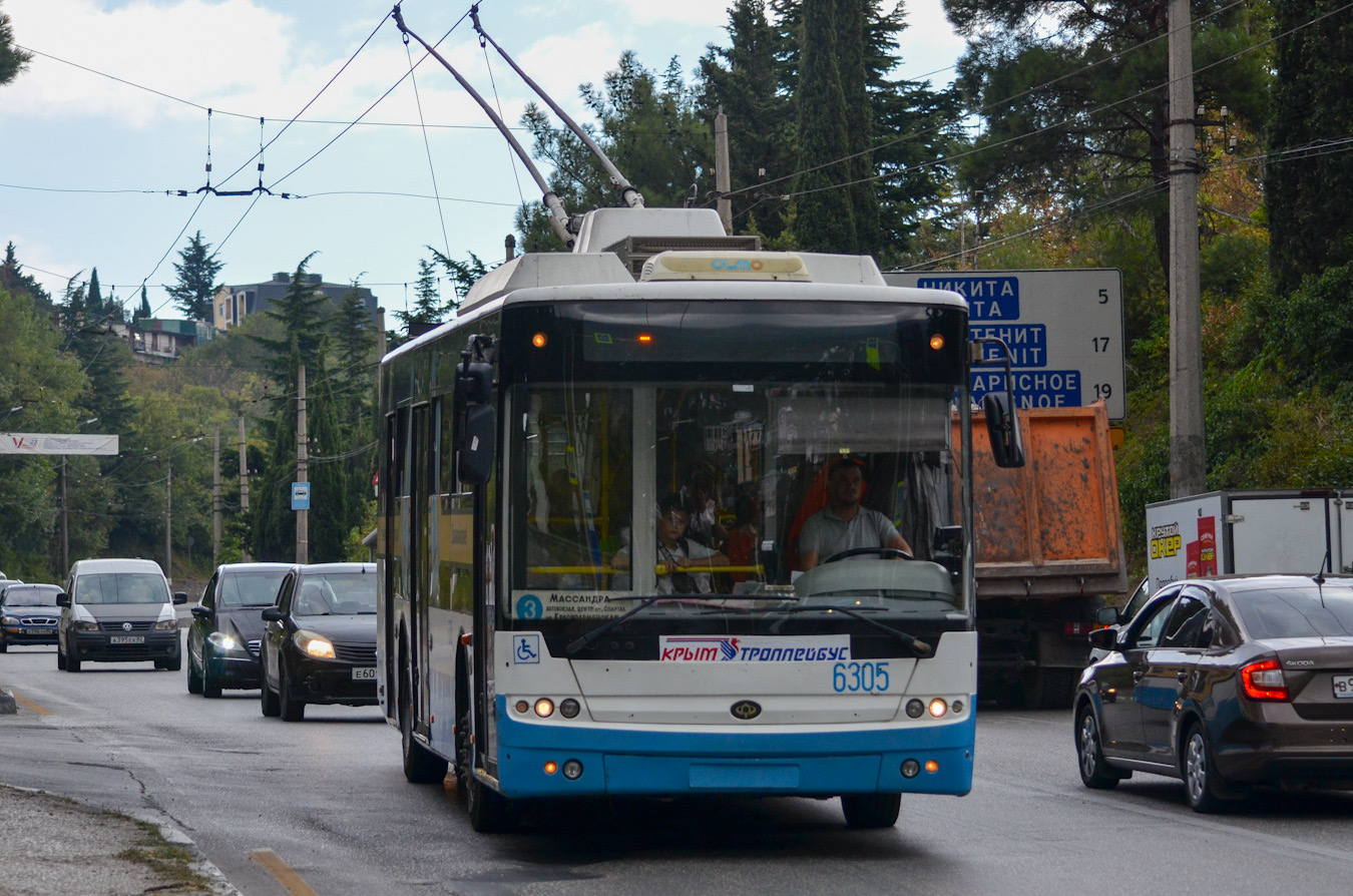Крымский троллейбус, Богдан Т60111 № 6305