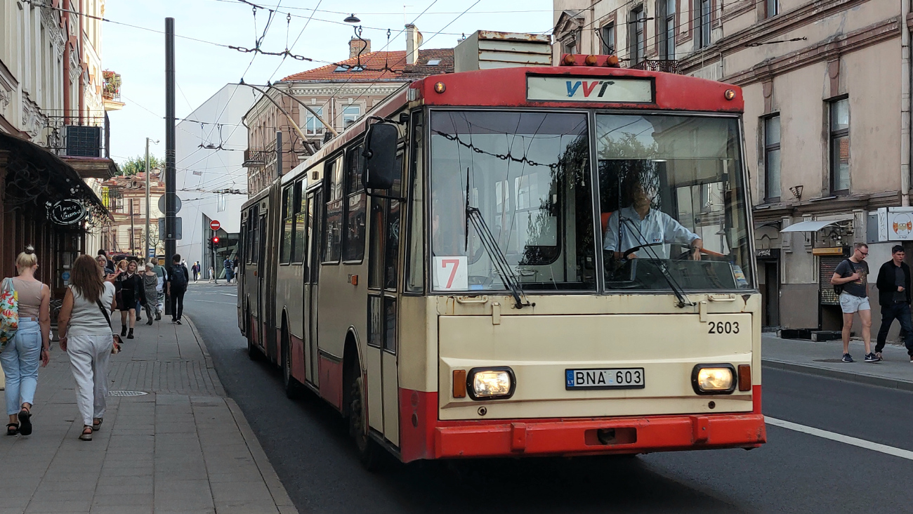 Вильнюс, Škoda 15Tr03/6 № 2603