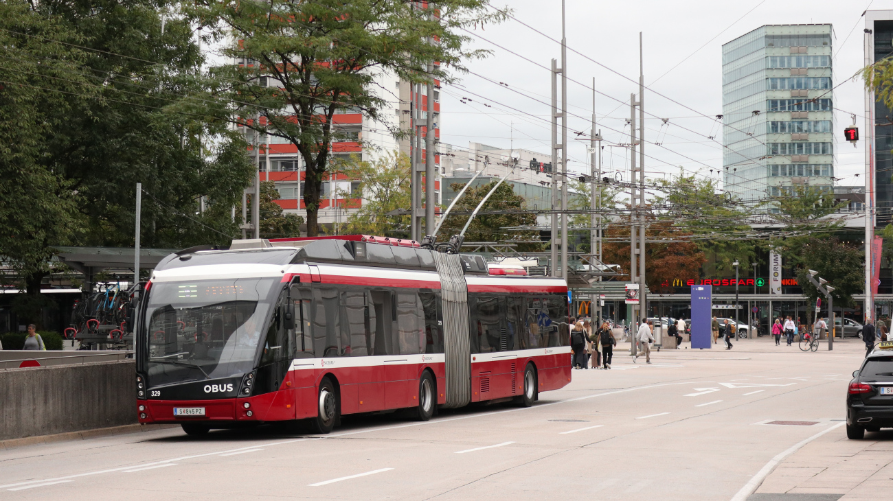 Зальцбург, Solaris Trollino III 18 AC MetroStyle № 329