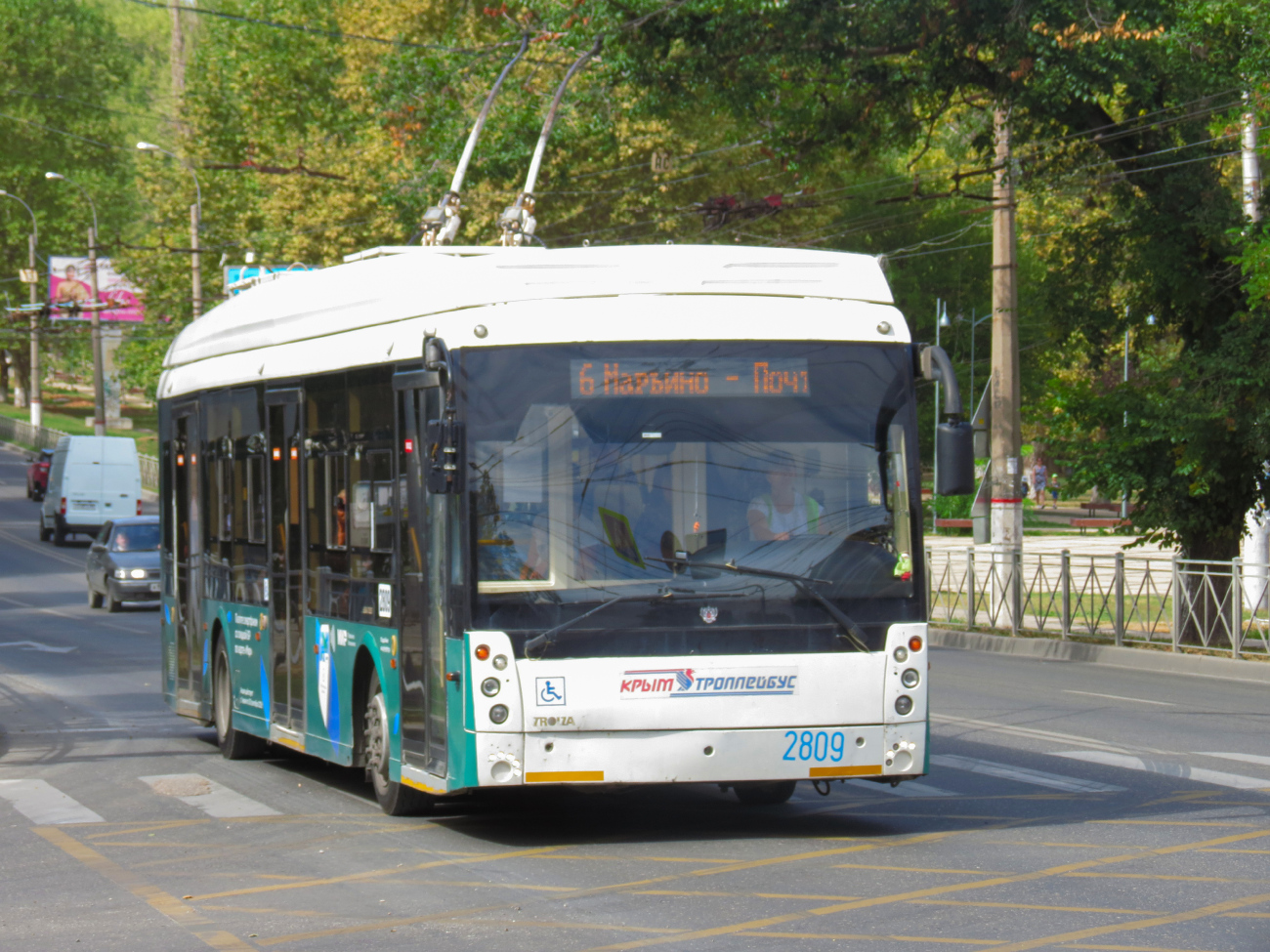 Крымский троллейбус, Тролза-5265.03 «Мегаполис» № 2809