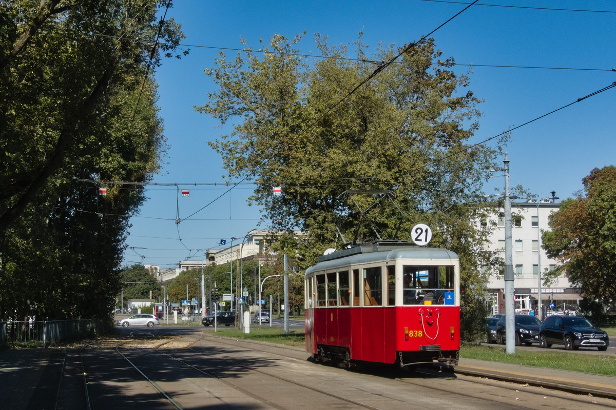 Варшава, Konstal 4Nj № 838
