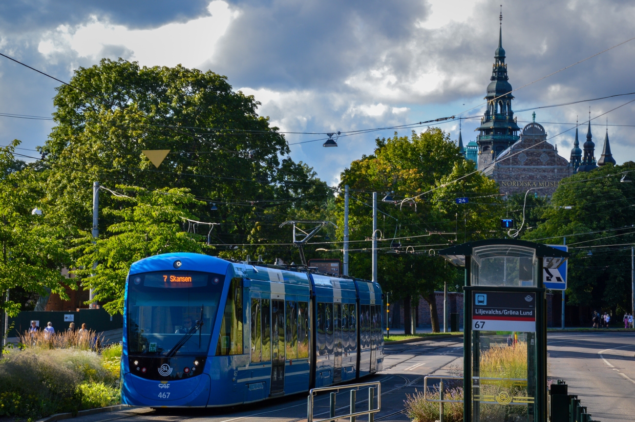 Стокгольм, CAF Urbos AXL № 467