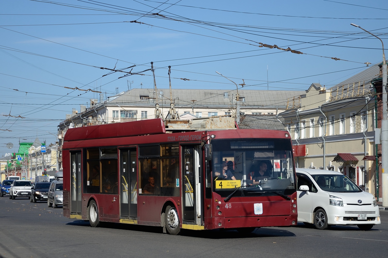 Тула, Тролза-5265.00 «Мегаполис» № 48 Тула, Тролза-5265.00 «Мегаполис» № 48