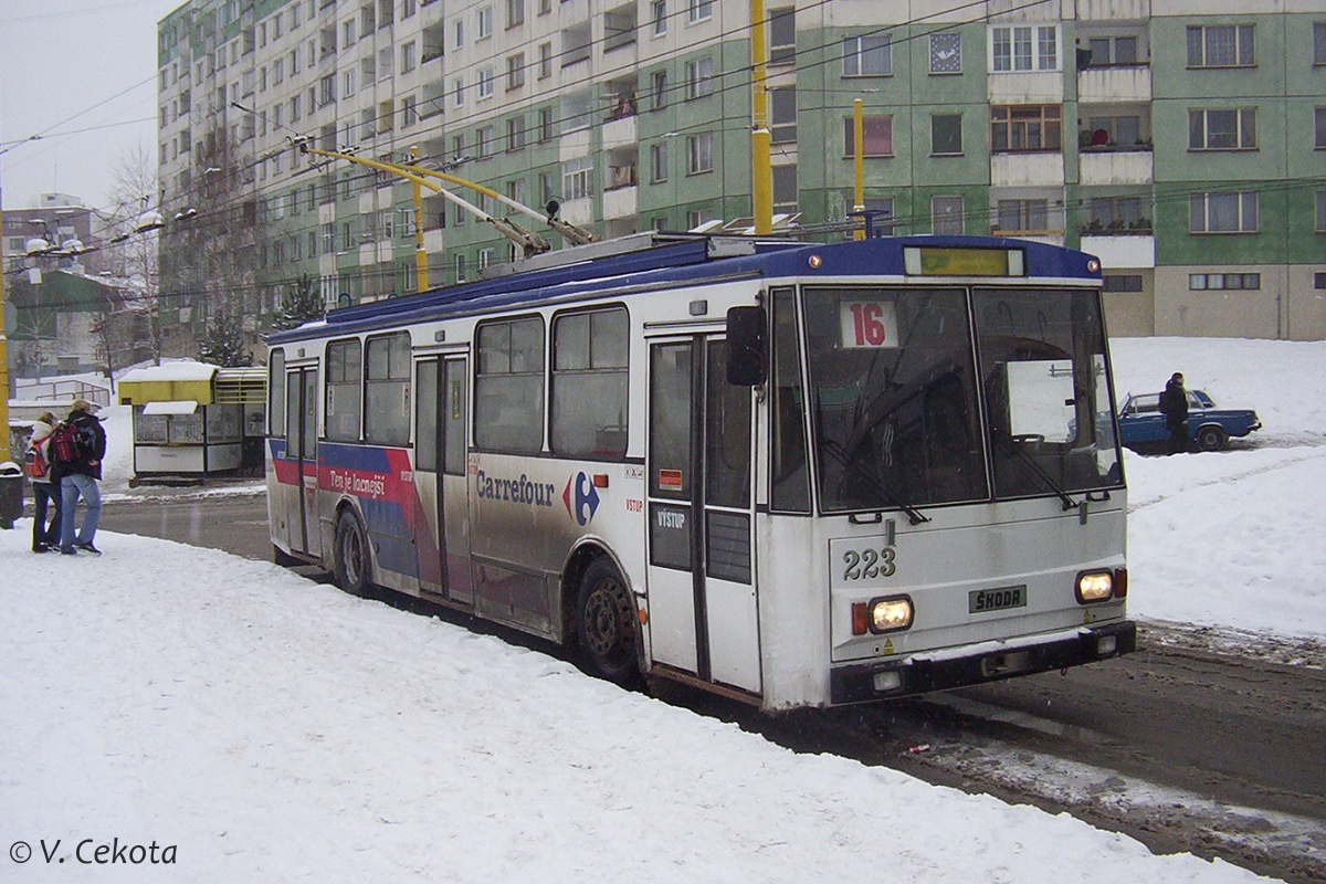 Жилина, Škoda 14Tr14/7 № 223