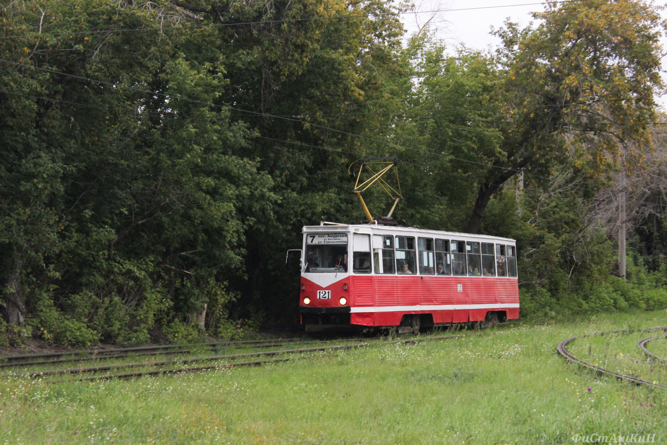 Омск, 71-605 (КТМ-5М3) № 121