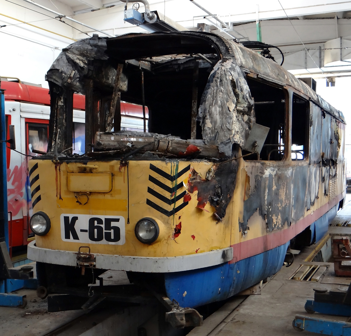 Волгоград, Tatra T3SU (двухдверная) № 65