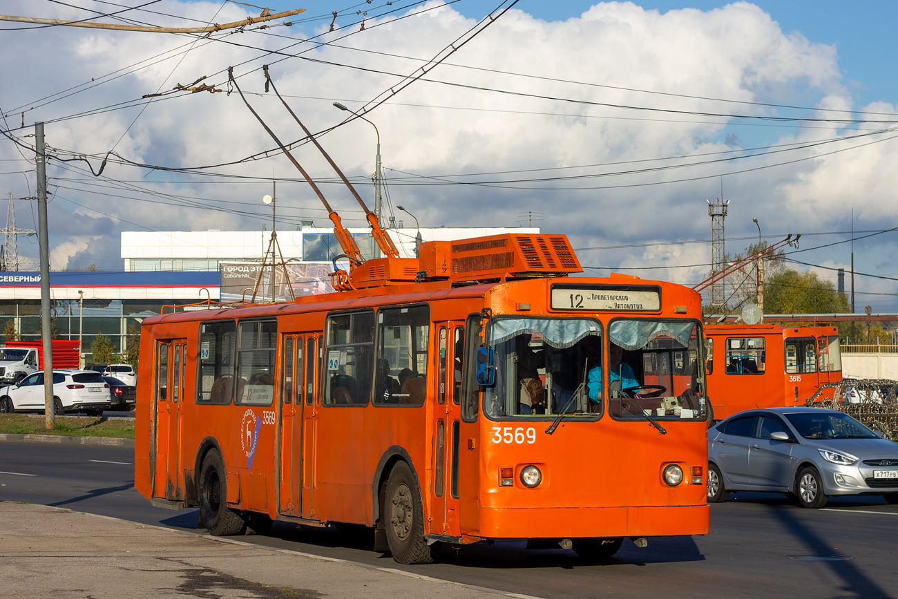 Нижний Новгород, Нижтролл (ЗиУ-682Г) № 3569