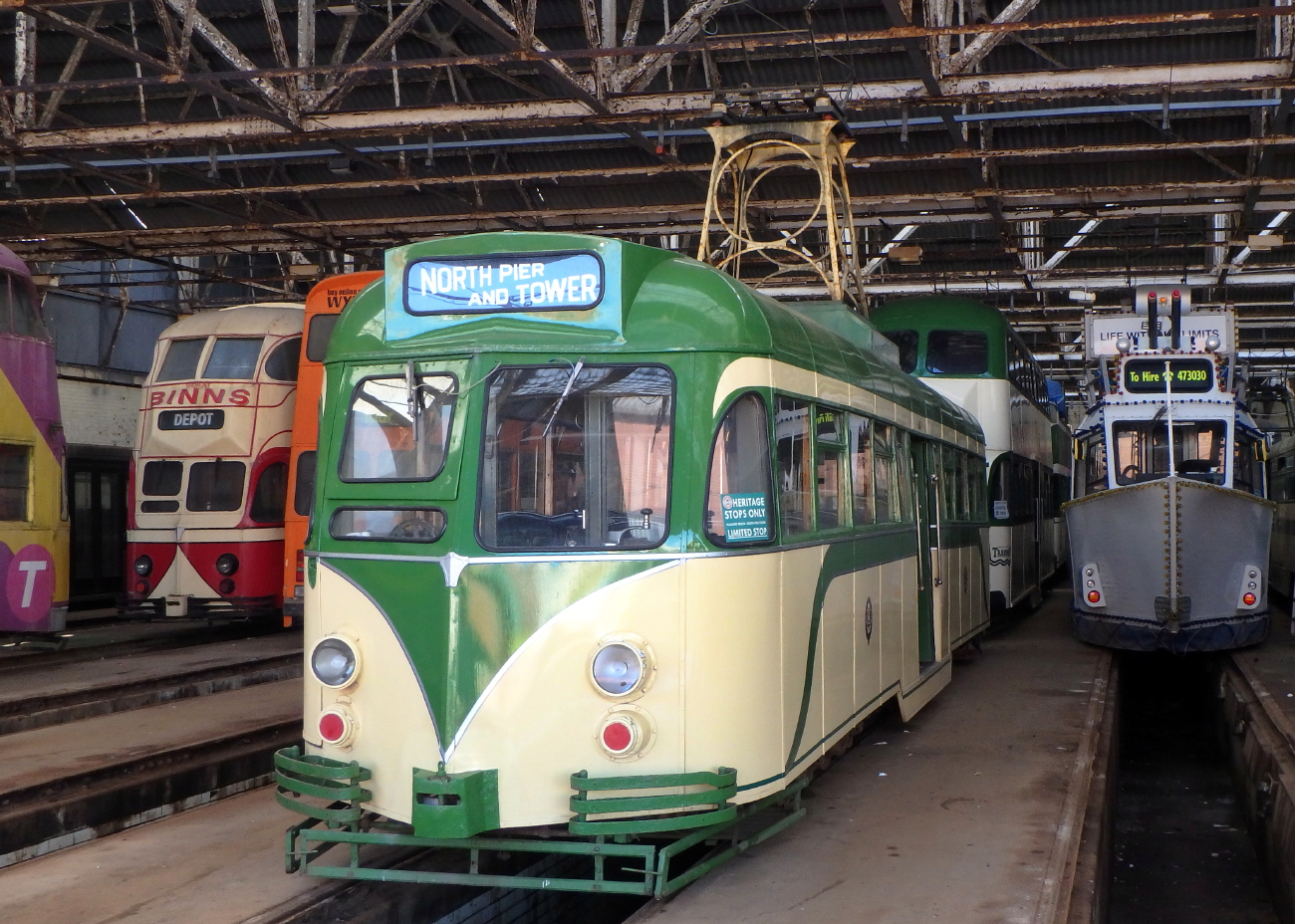 Блэкпул, Четырёхосный моторный Brush № 621