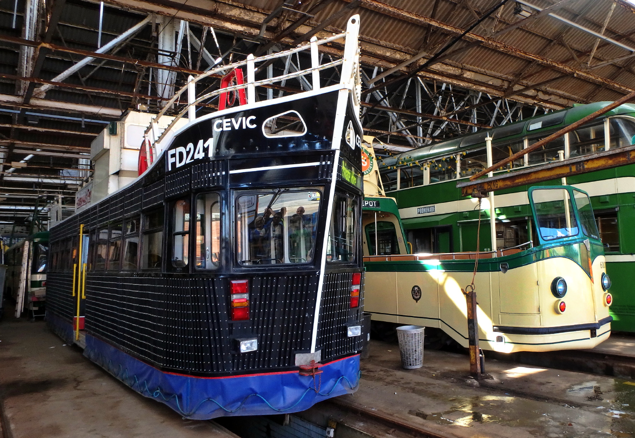 Блэкпул, Четырёхосный моторный Brush № 737