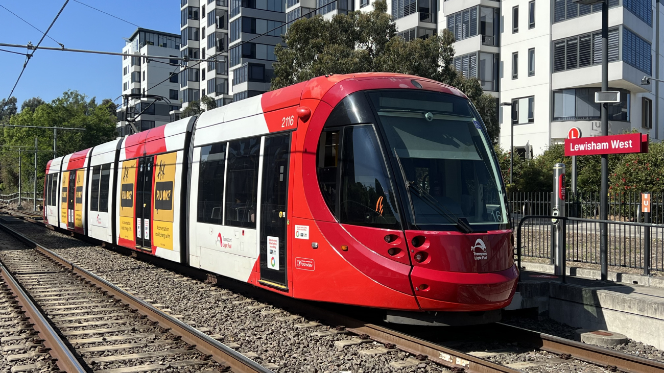 Сидней, CAF Urbos 3 № 2116 (16)