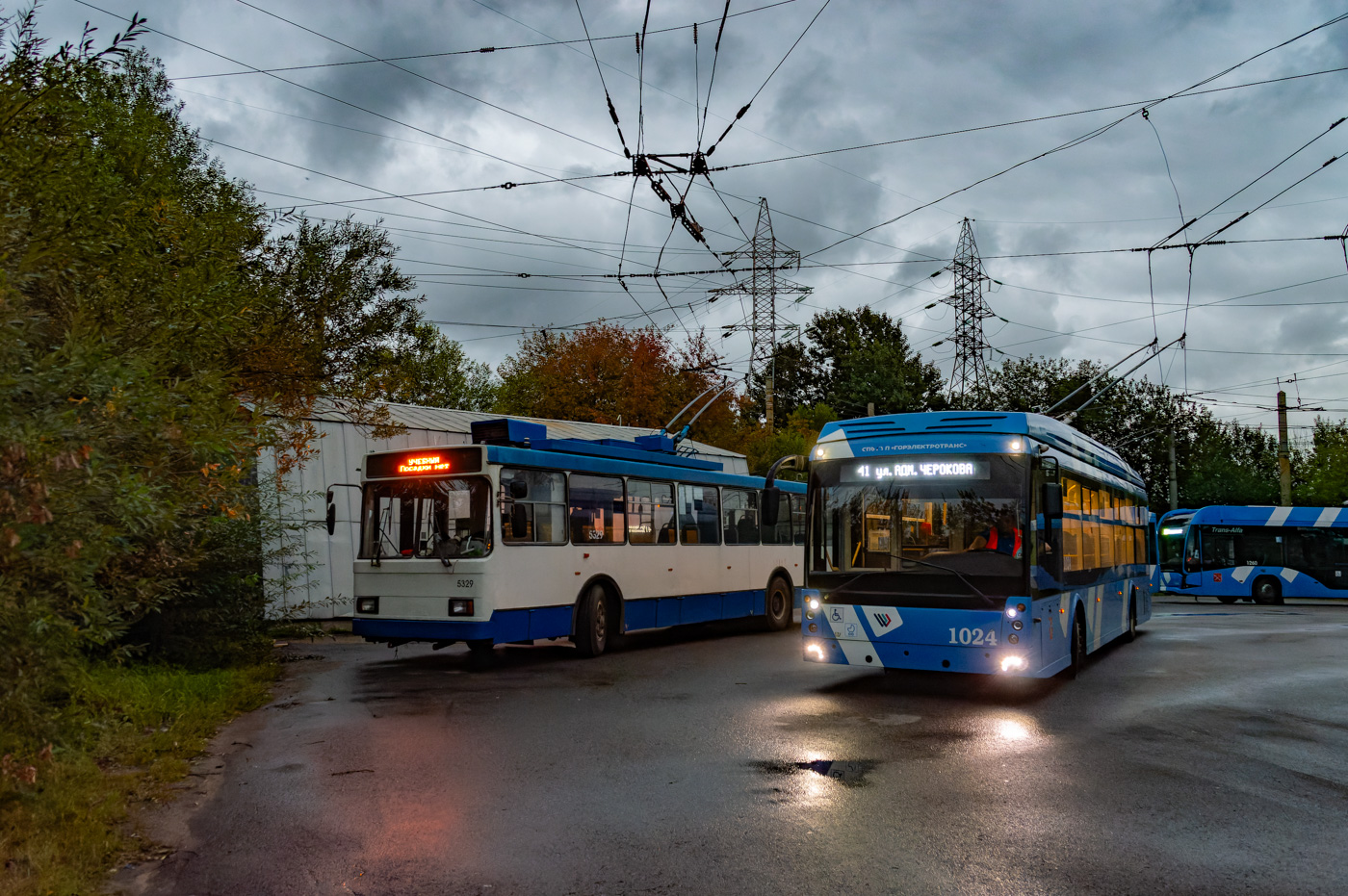 Санкт-Петербург, Тролза-5265.08 «Мегаполис» № 1024