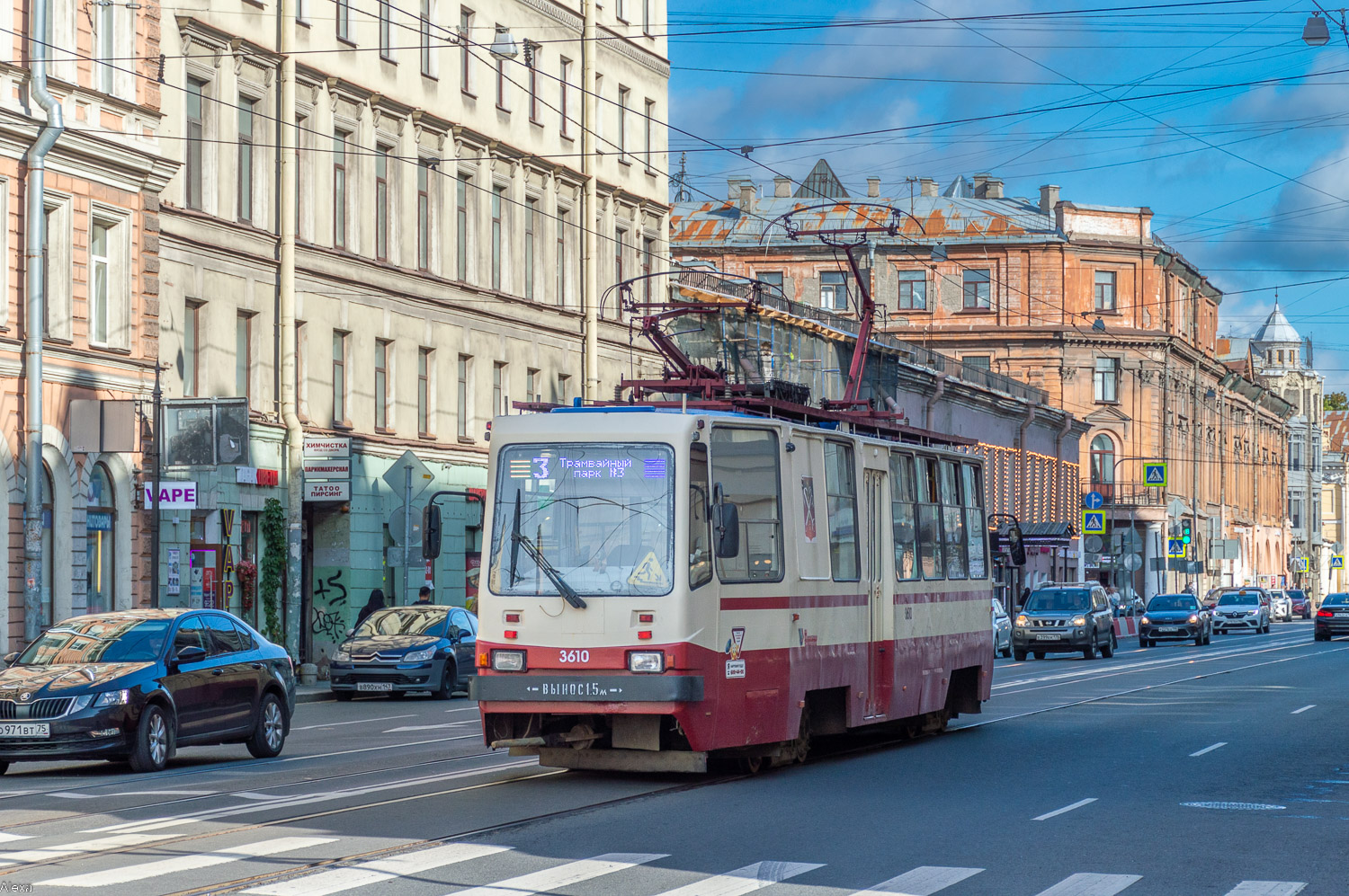 Sankt Peterburgas, TS-77 nr. 3610