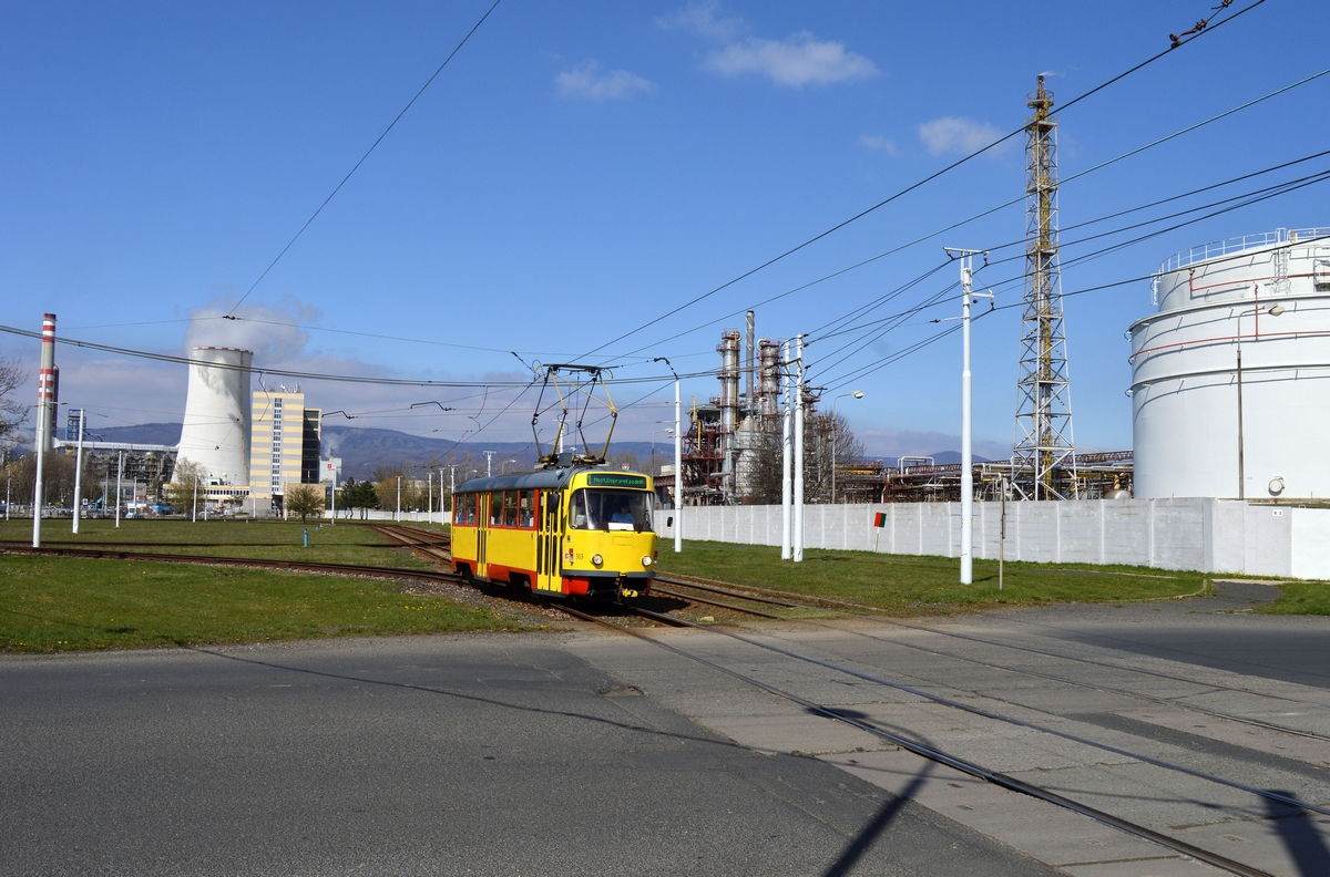 Most - Litvínov, Tatra T3M.3 # 313