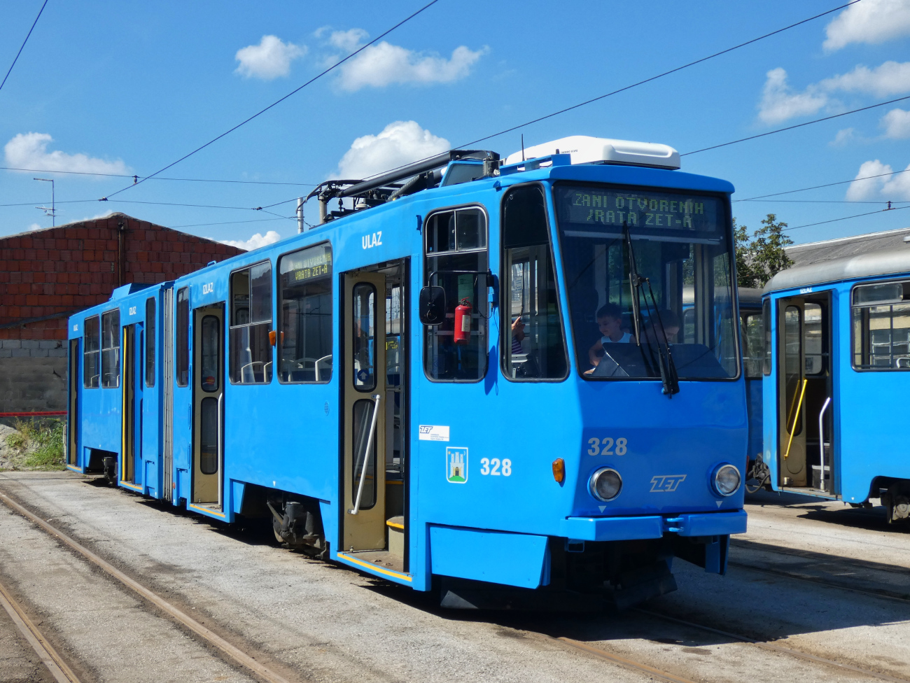 Загреб, Tatra KT4YU № 328; Загреб — Дни открытых дверей, 16-17.09.2023