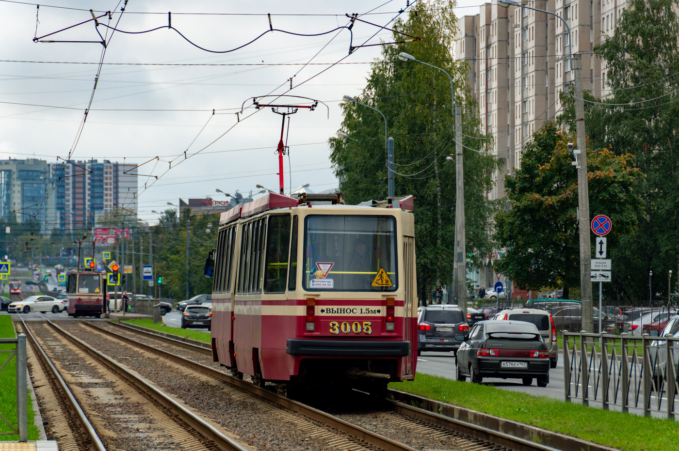 Санкт-Петербург, ЛВС-86М2 № 3005