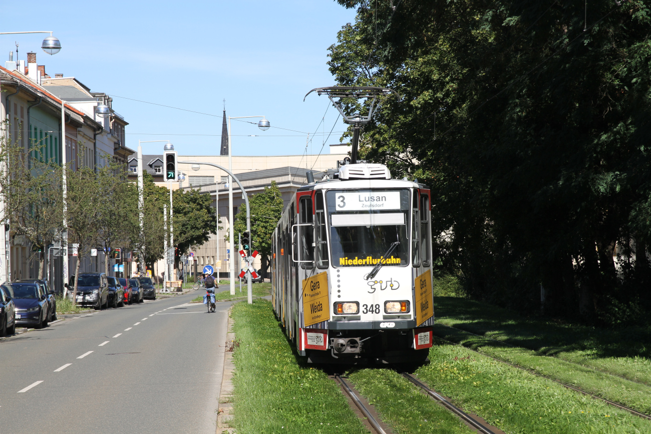 Гера, Tatra KTNF8 № 348