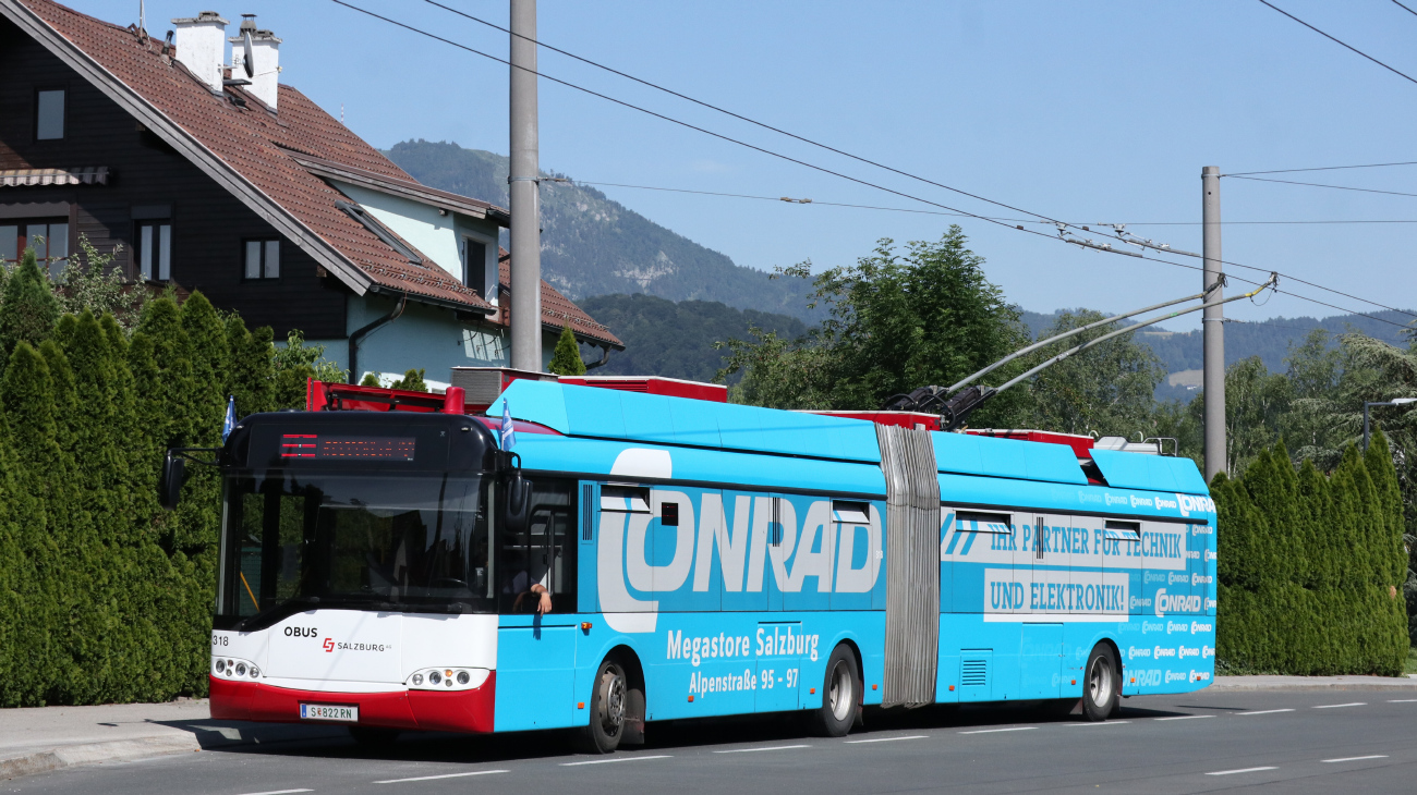 Зальцбург, Solaris Trollino II 18 AC № 318
