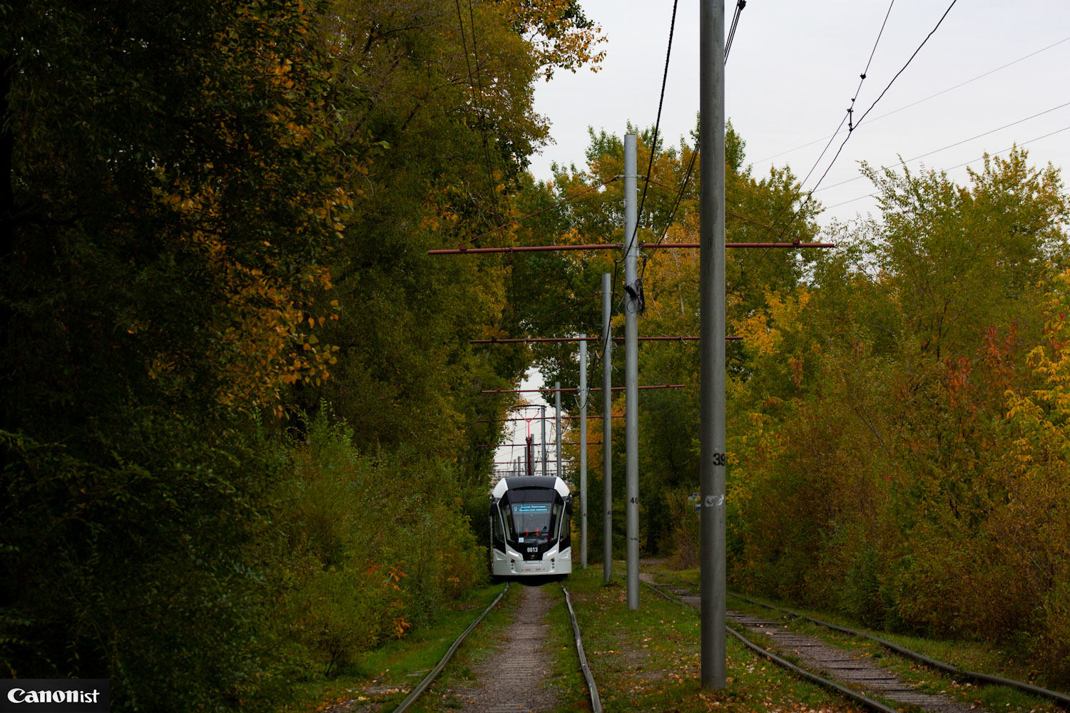 Krasnojarska — Tramway Lines and Infrastructure