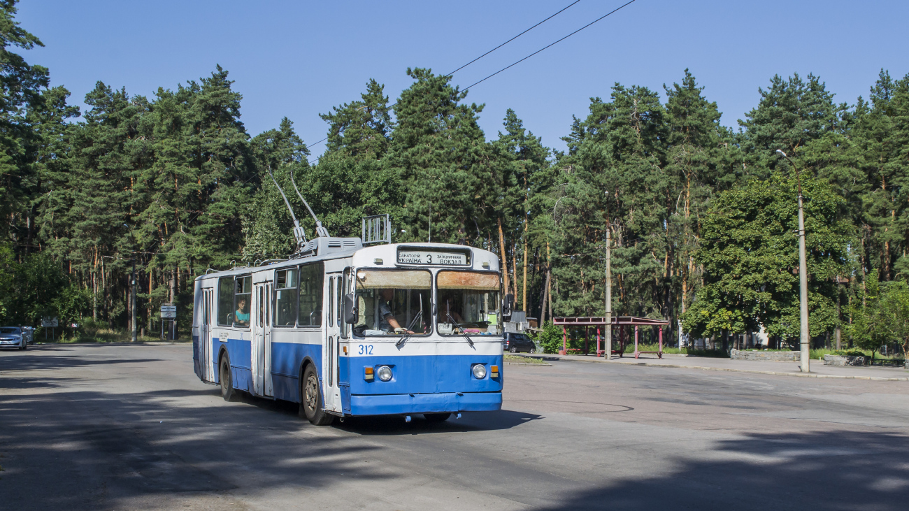 Черкассы, ЗиУ-682В-012 [В0А] № 312