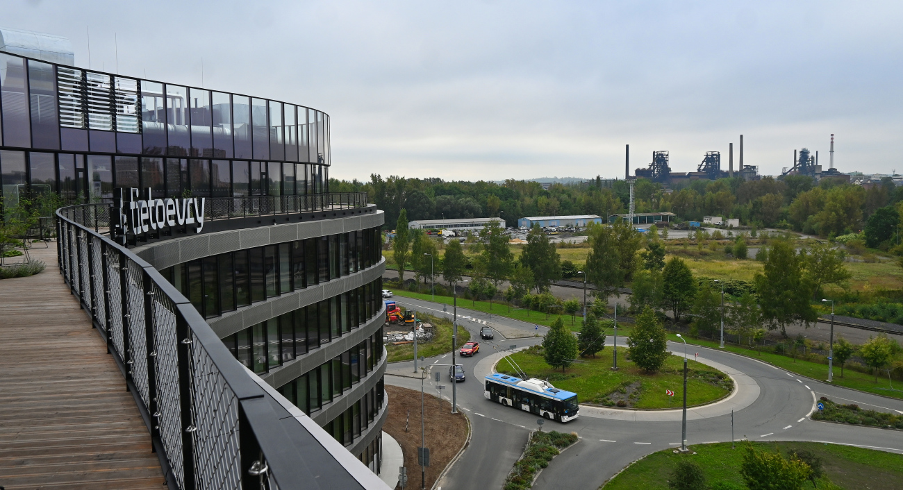 Острава — Троллейбусные линии и инфраструктура