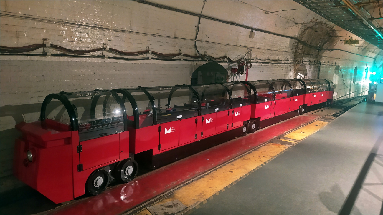Лондон — London Post Office Railway (Mail Rail)