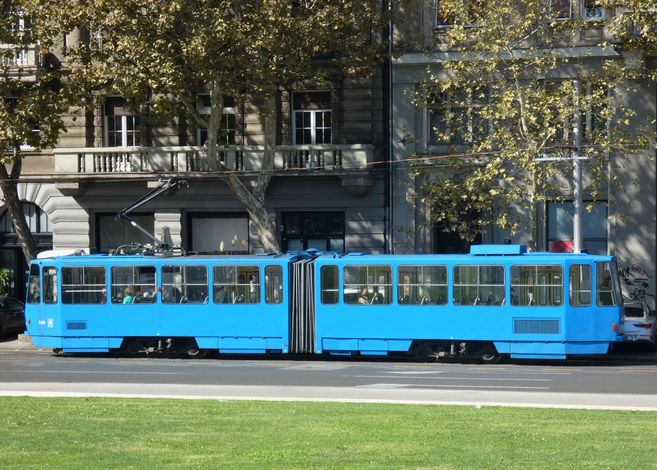 Загреб, Tatra KT4YU № 346