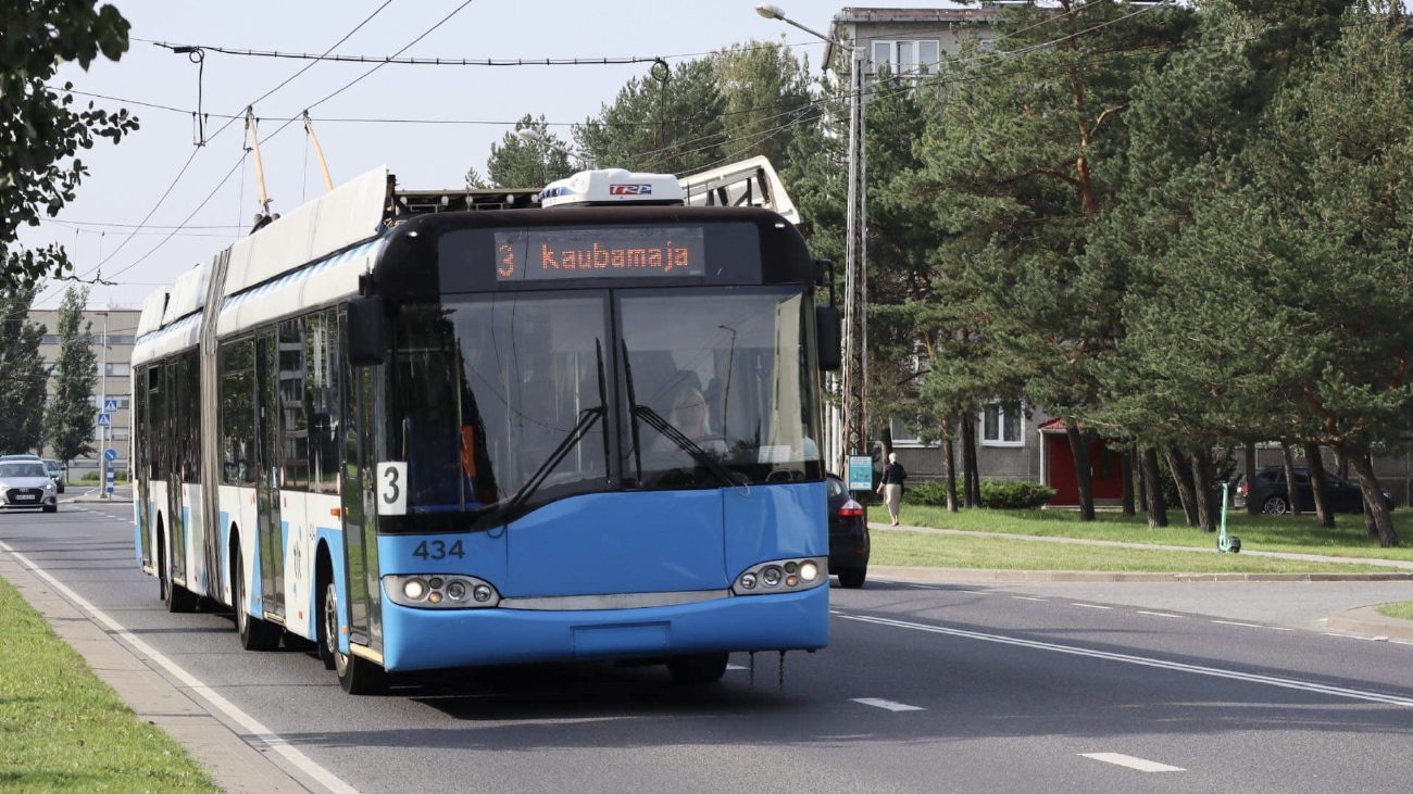 Tallinn, Solaris Trollino II 18 Ganz N°. 434
