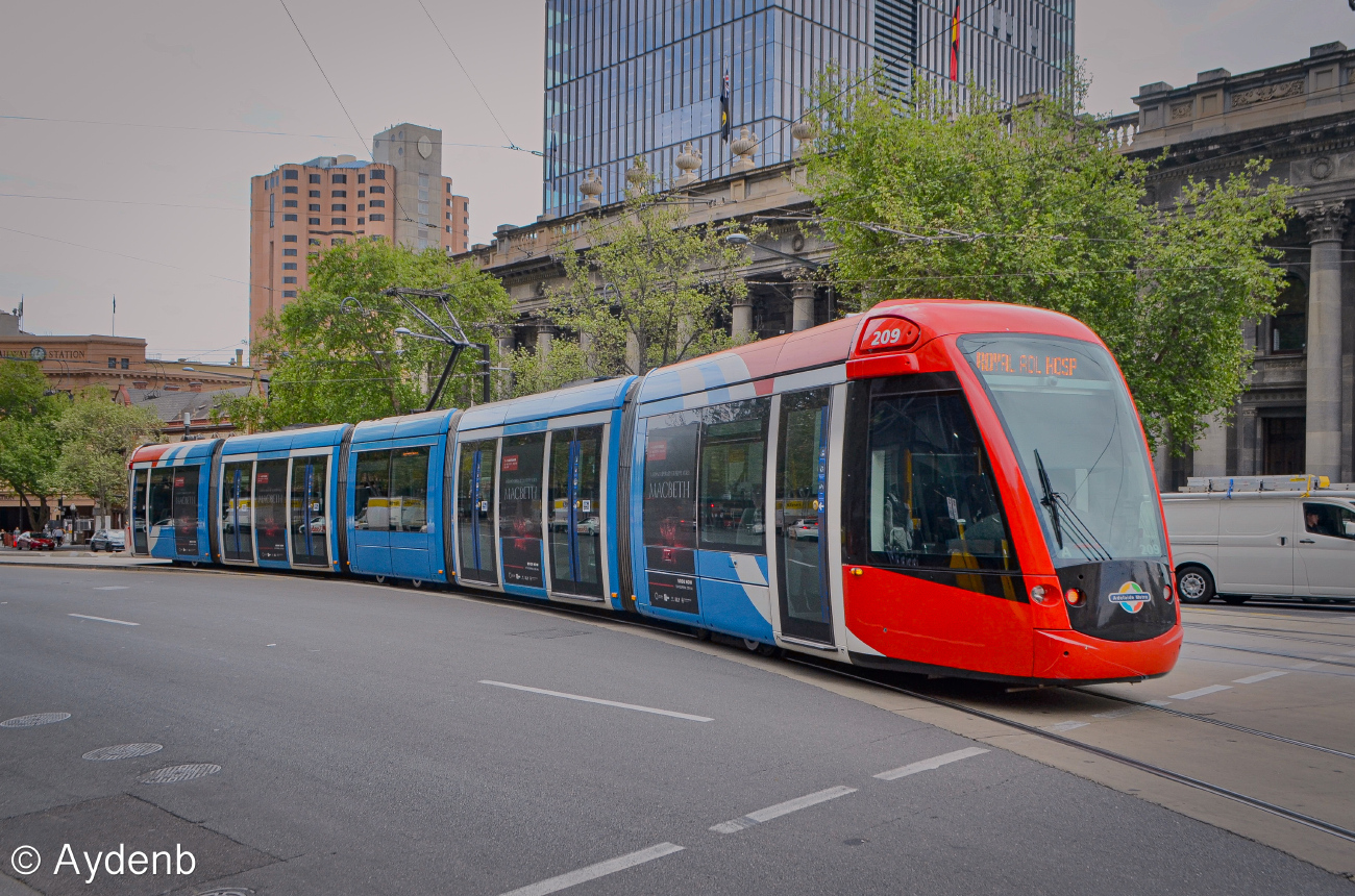 Аделаида, Alstom Citadis 302 № 209
