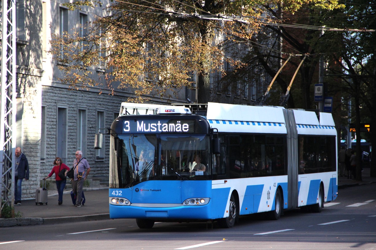 Таллин, Solaris Trollino II 18 Ganz № 432