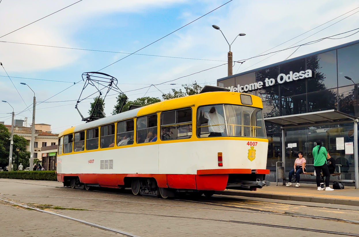 Одесса, Tatra T3R.P № 4007