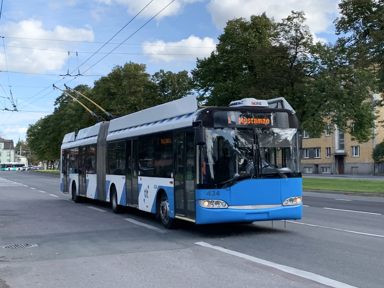 Tallinn, Solaris Trollino II 18 Ganz N°. 434