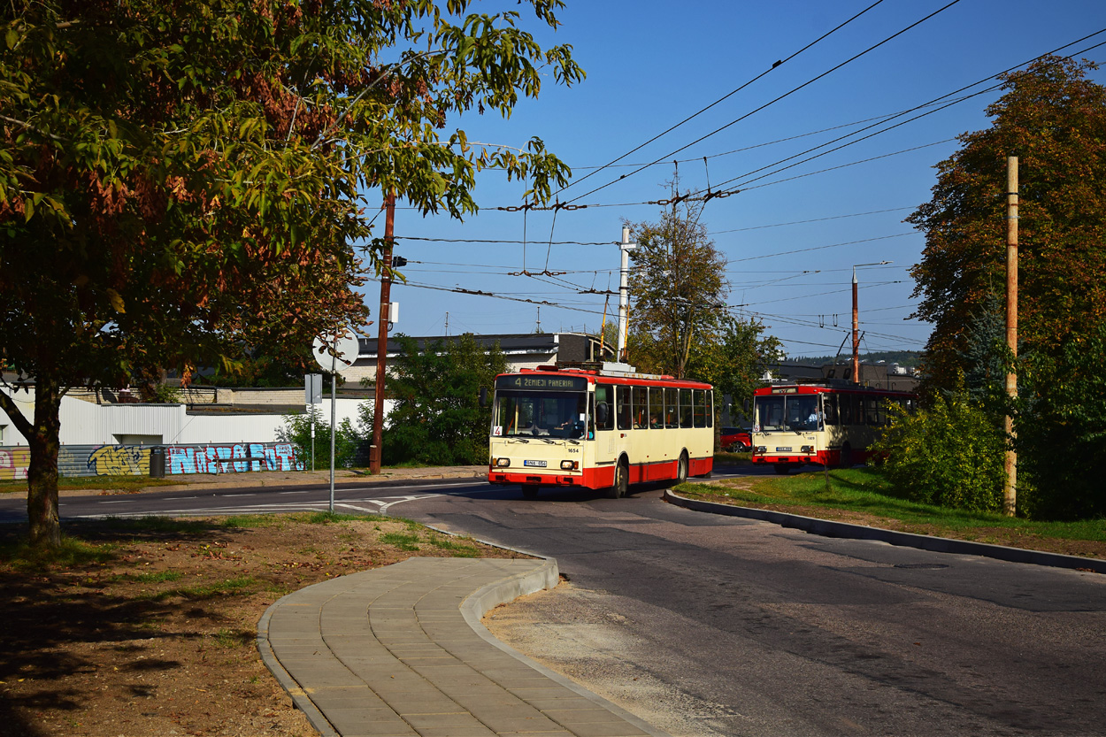 Вільня, Škoda 14Tr17/6M № 1654