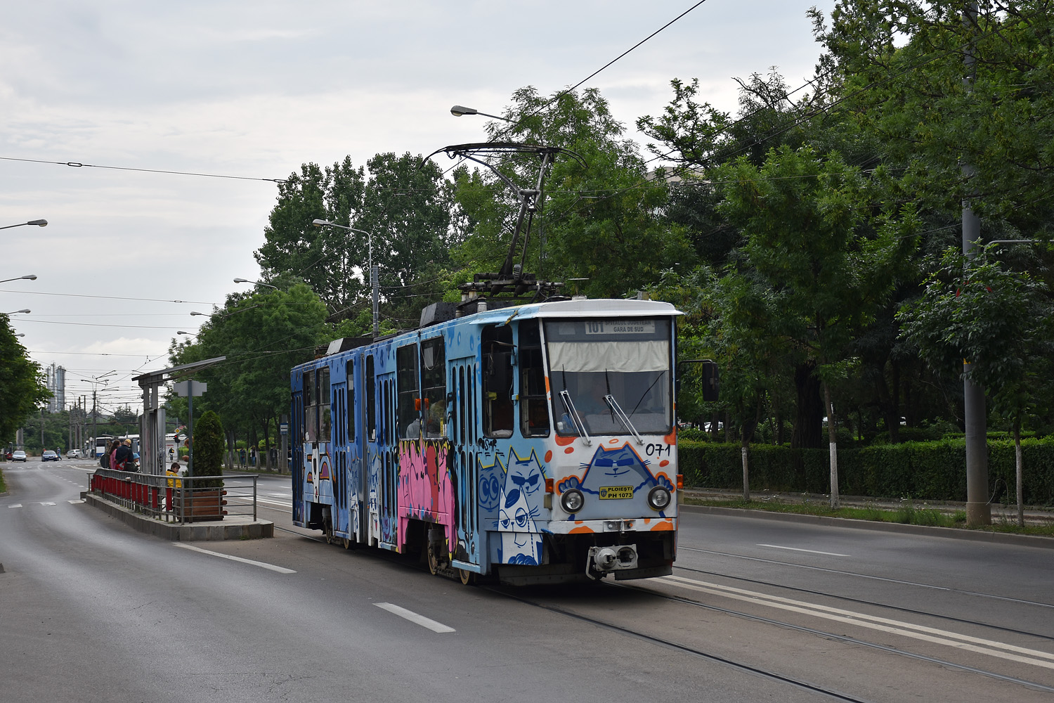 Плоешти, Tatra KT4D № 071