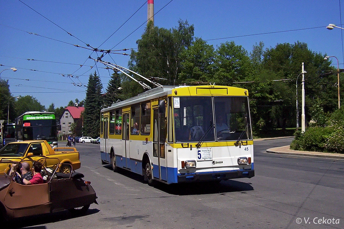 Марианске-Лазне, Škoda 14Tr11/6 № 45