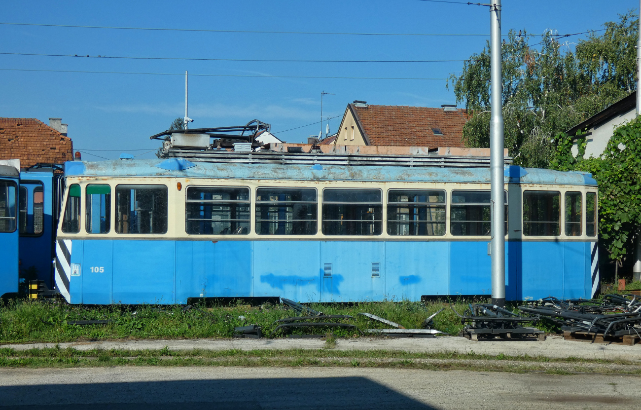 Загреб, Đuro Đaković TMK 101 № 105; Загреб — Дни открытых дверей, 16-17.09.2023