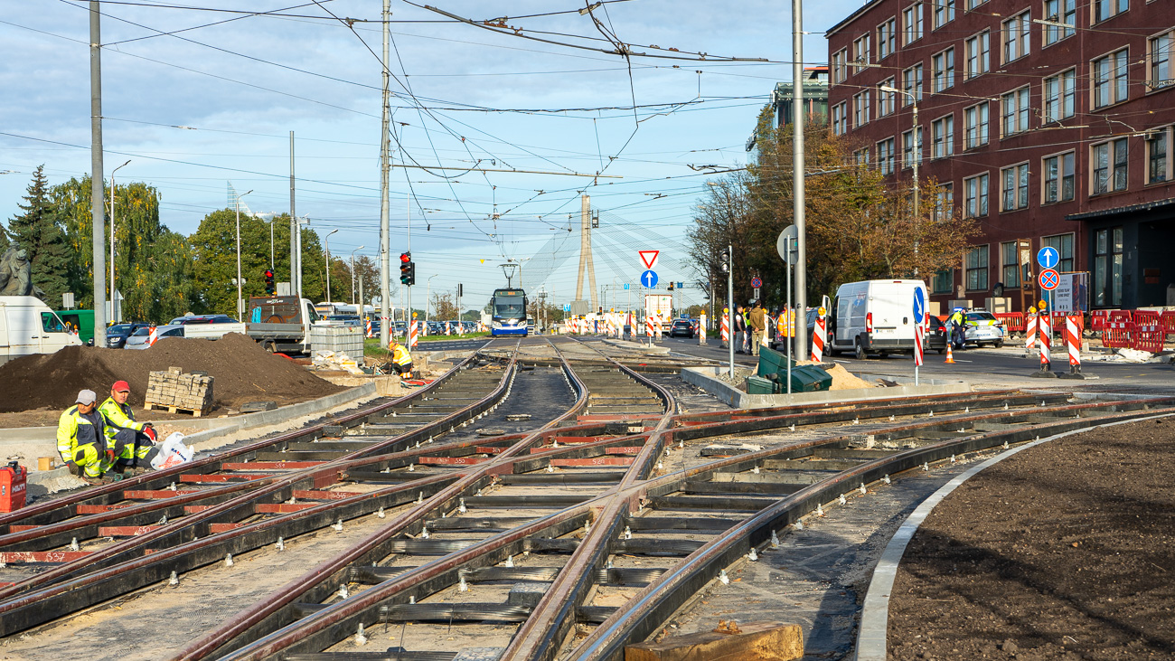 Riga — Tramway Lines and Infrastructure