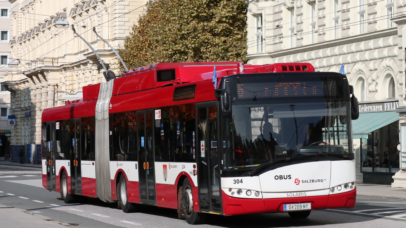 Зальцбург, Solaris Trollino III 18 AC № 304