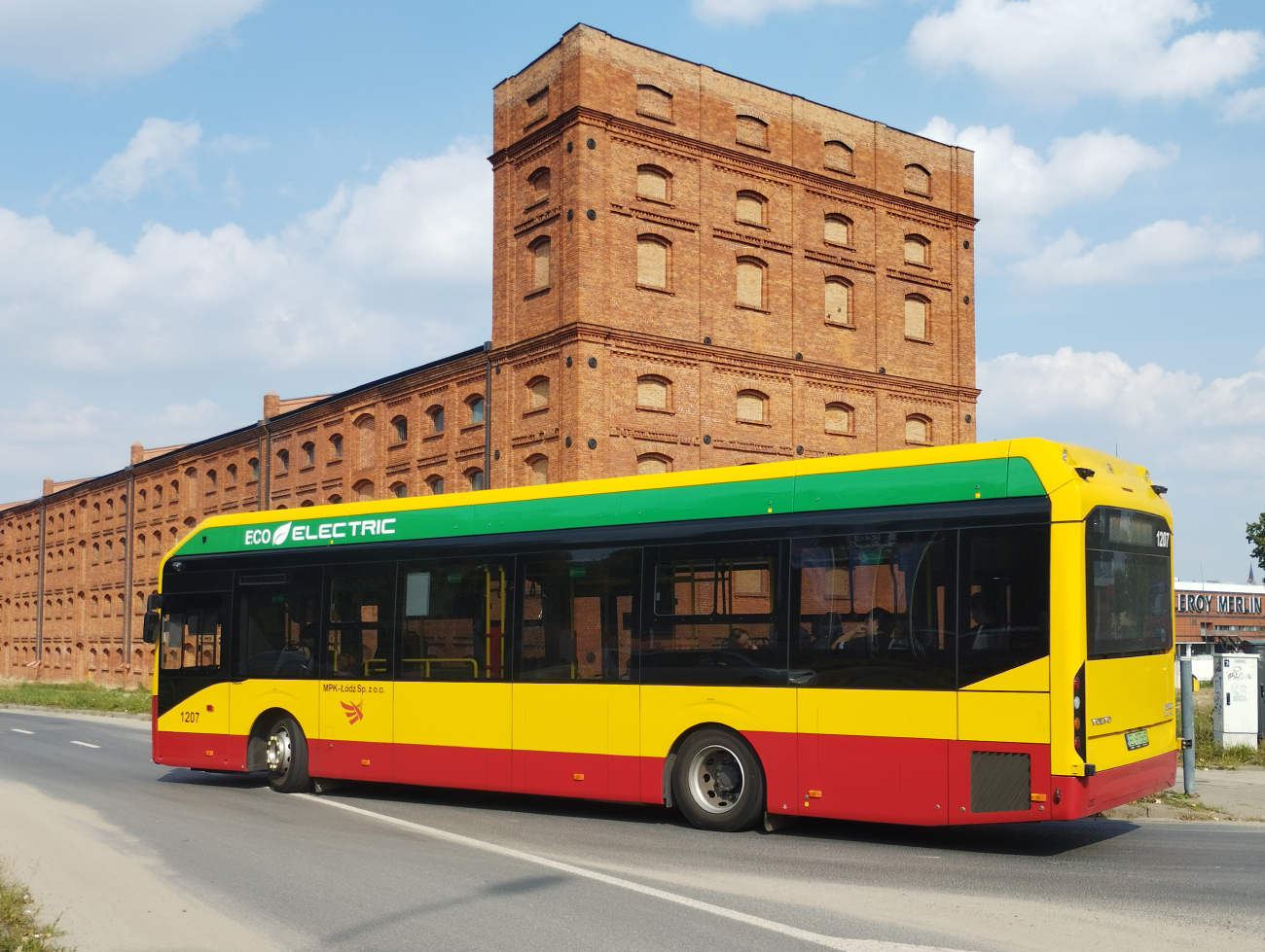 Łódź, Volvo 7900E № 1207