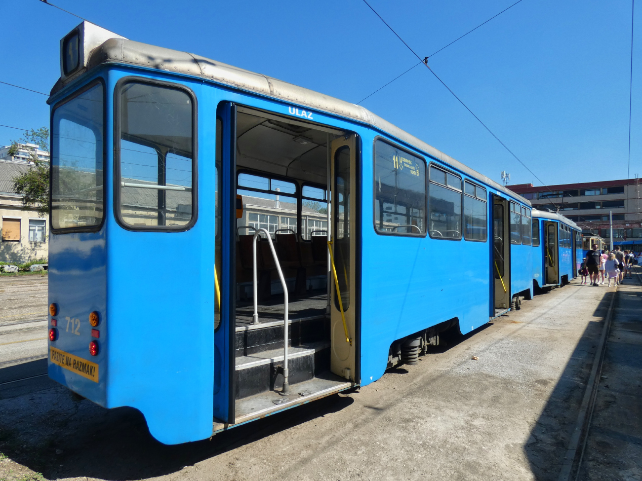 Загреб, Đuro Đaković TP-1Z № 712; Загреб — Дни открытых дверей, 16-17.09.2023