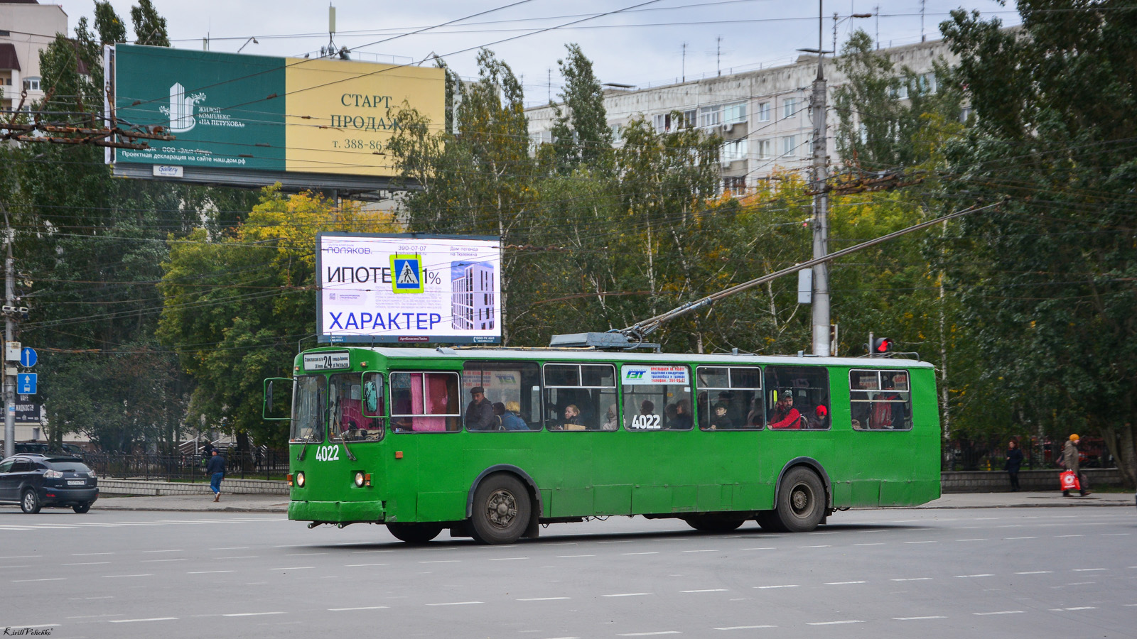Новосибирск, ЗиУ-682Г-014 [Г0Е] № 4022