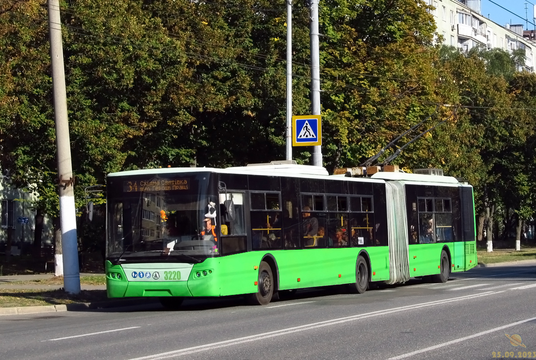 Харьков, ЛАЗ E301D1 № 3220