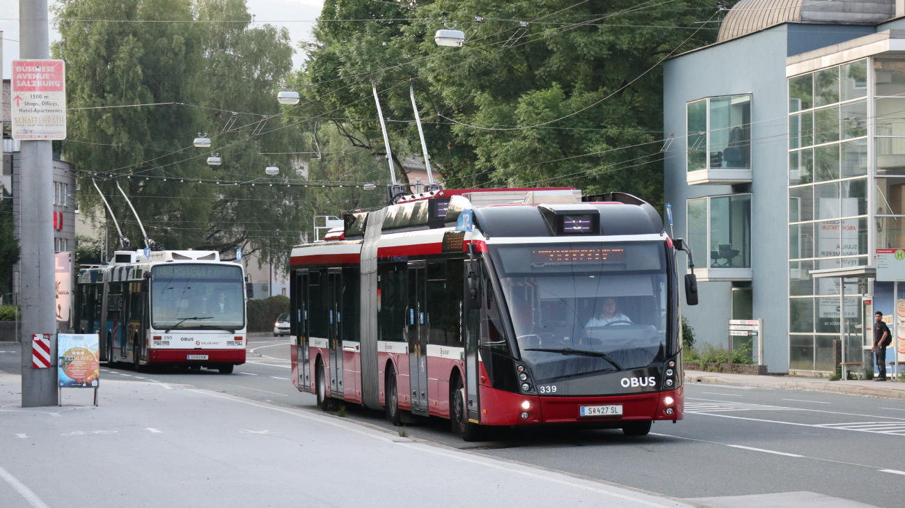 Зальцбург, Solaris Trollino III 18 AC MetroStyle № 339