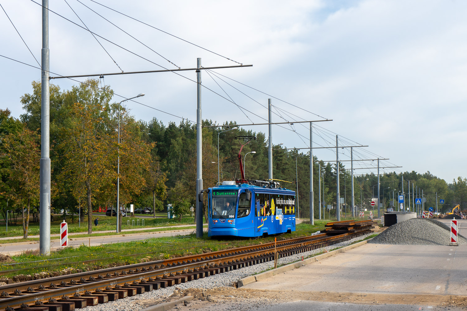 Даугавпилс, 71-623-02 № 006; Даугавпилс — Реновация путей на ул. Ятниеку Даугавпилс, 71-623-02 № 006; Даугавпилс — Реновация путей на ул. Ятниеку
