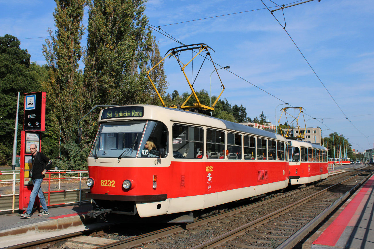 Прага, Tatra T3R.P № 8232