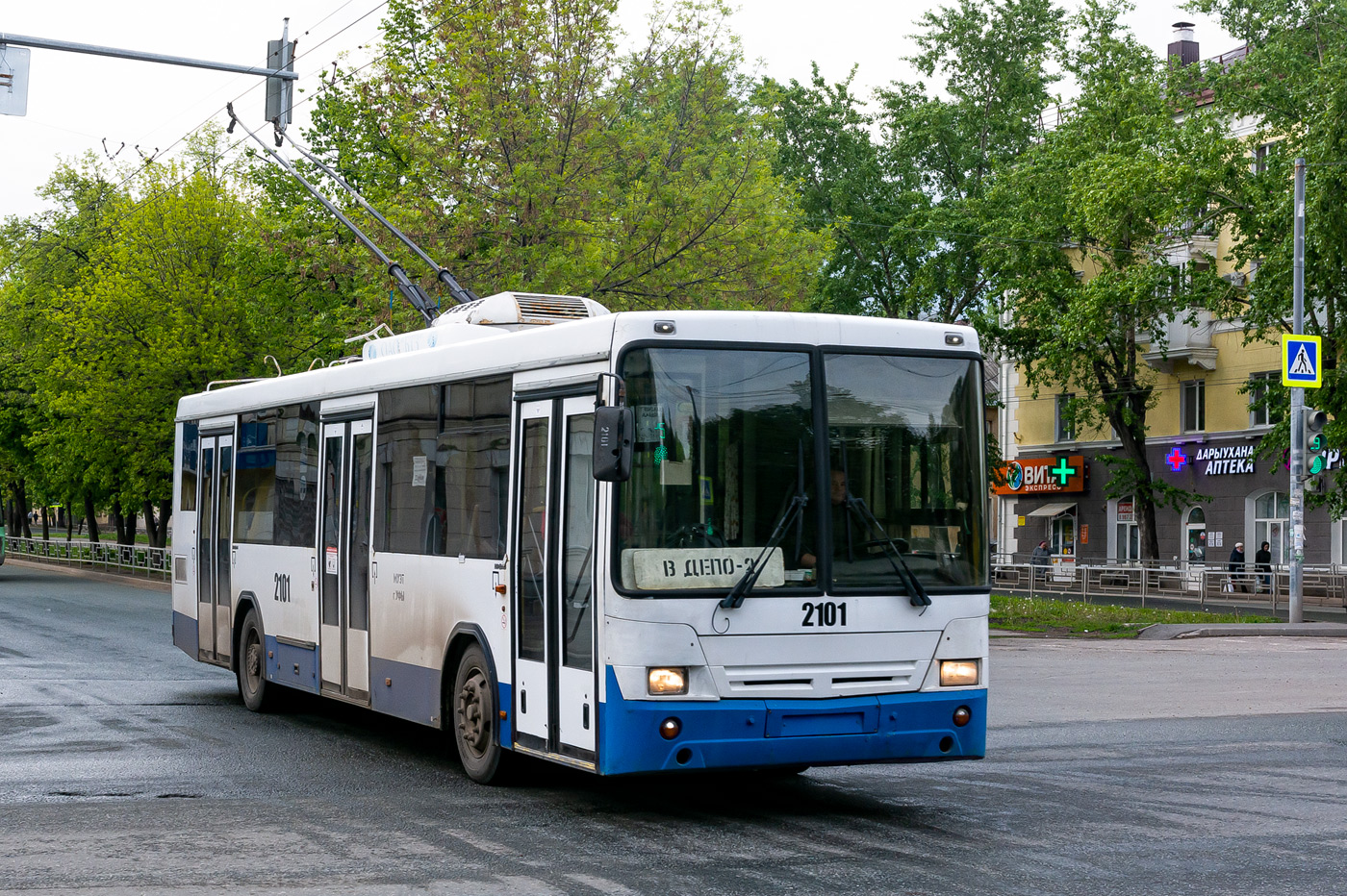 Уфа, НефАЗ-БТЗ 52765А № 2101